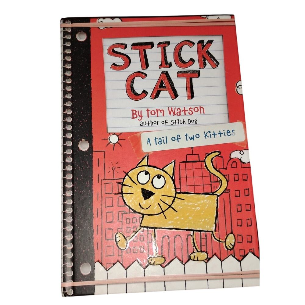 Stick Cat: A Tail of Two Kitties by Tom Watson – First Edition Hardcover (2016)